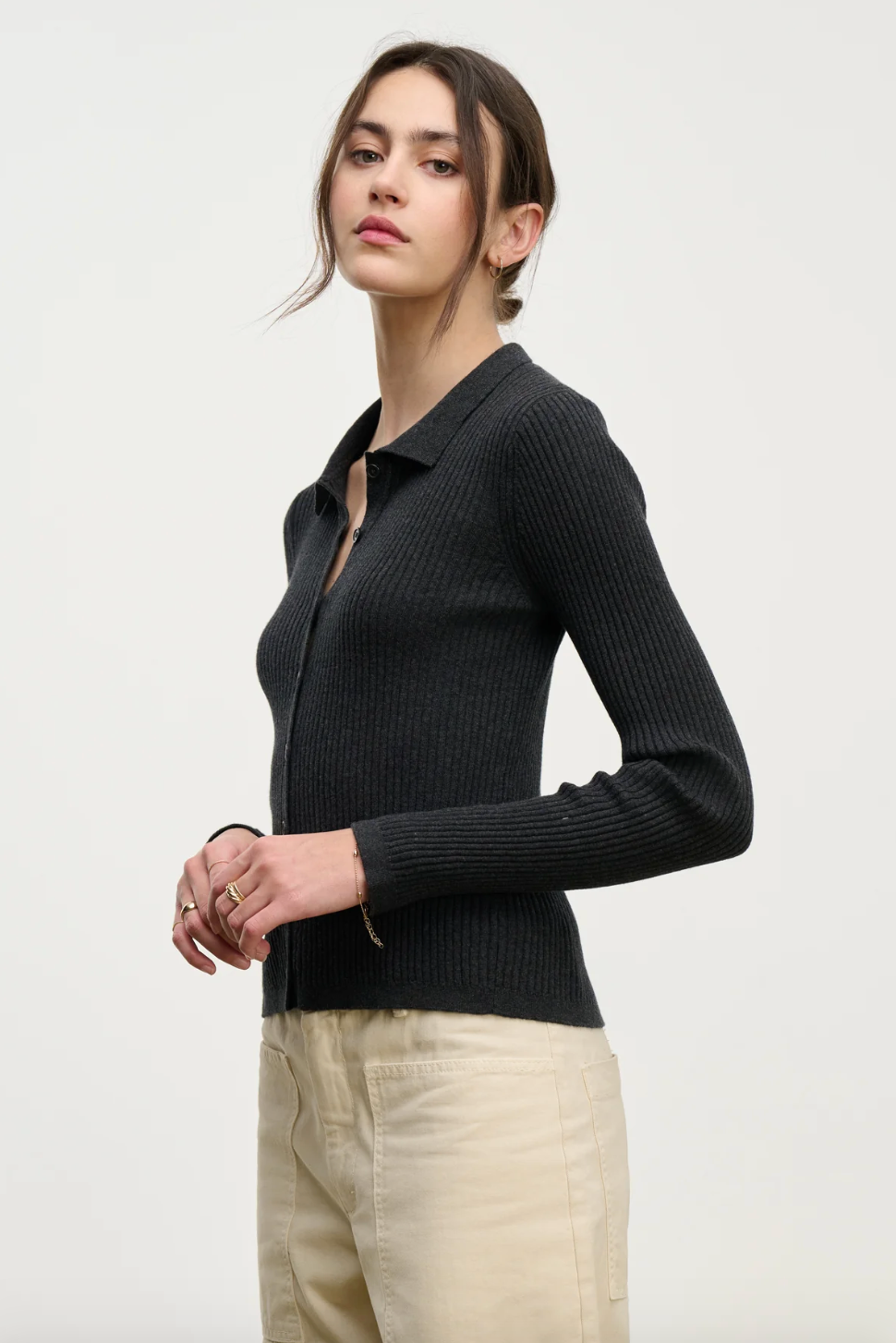 Nikki Cotton Cashmere Cardigan