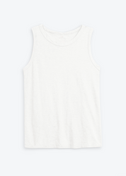 Taurus Tank Top in White