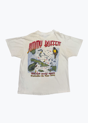Vintage 1994 Jimmy Buffet Air Margaritaville Fruitcakes on Tour Tee