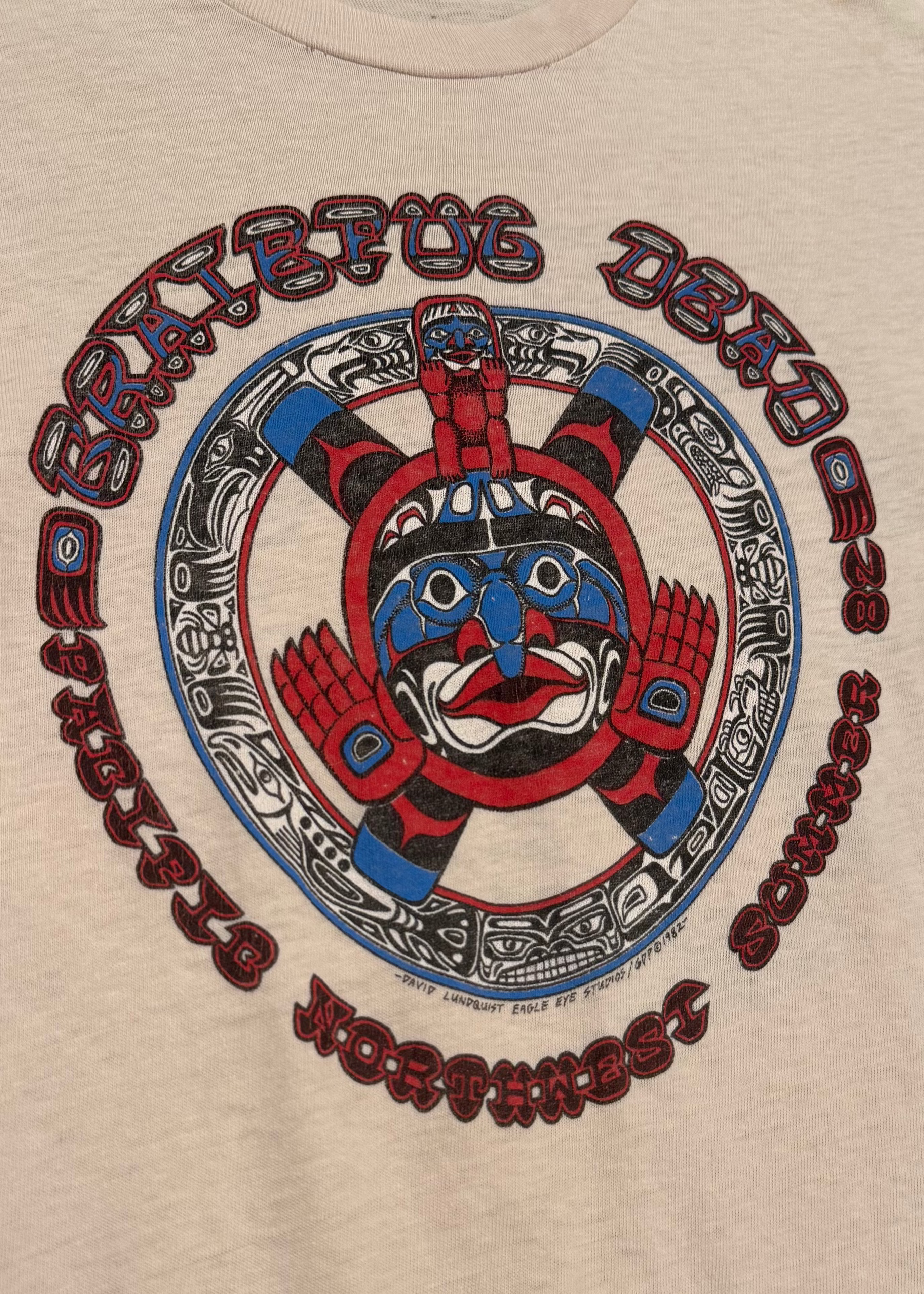 Vintage Grateful Dead 1982 Field Trip Tee