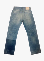 Dad Straight Leg Quilted Jeans