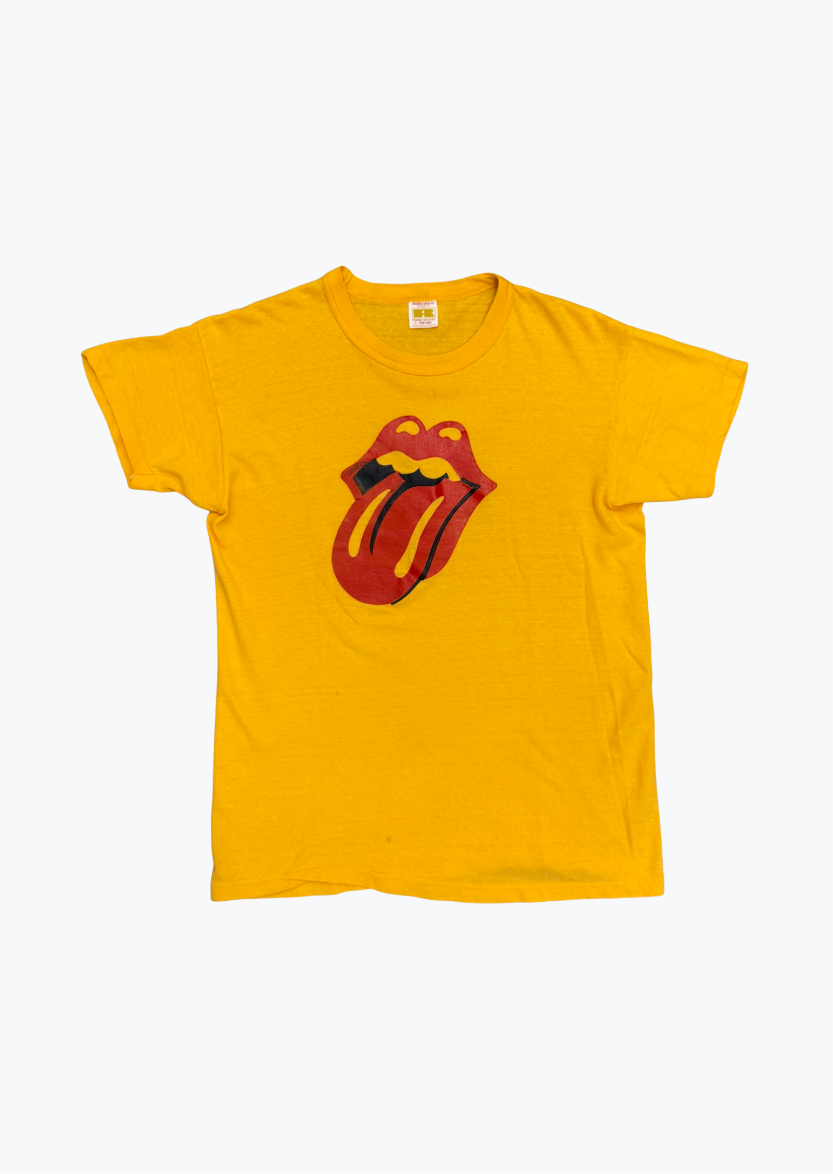 Vintage Rolling Stones Yellow Tee