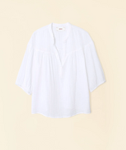 Clem Top in White
