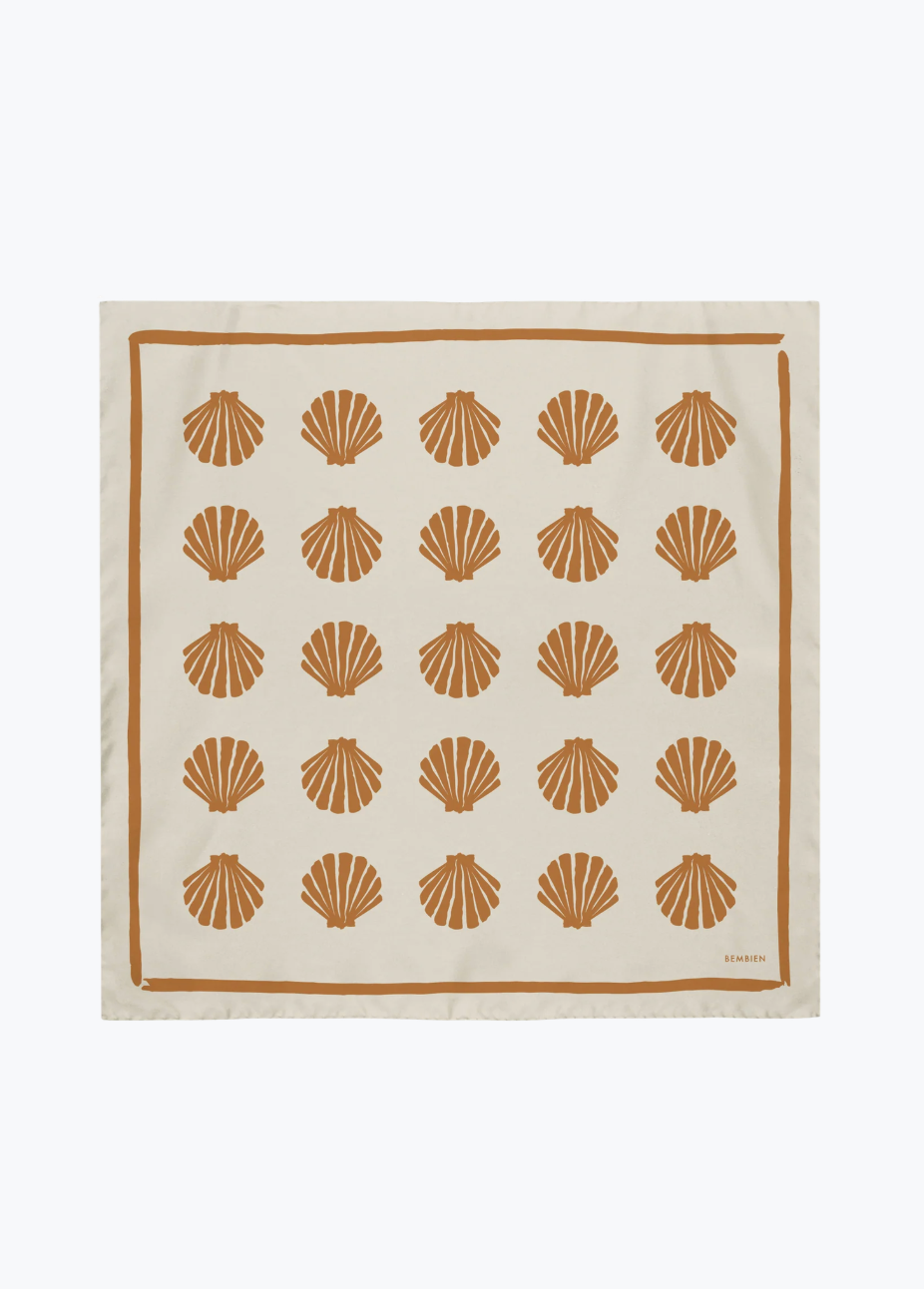 bembien Marea Scarf in Marigold silk
