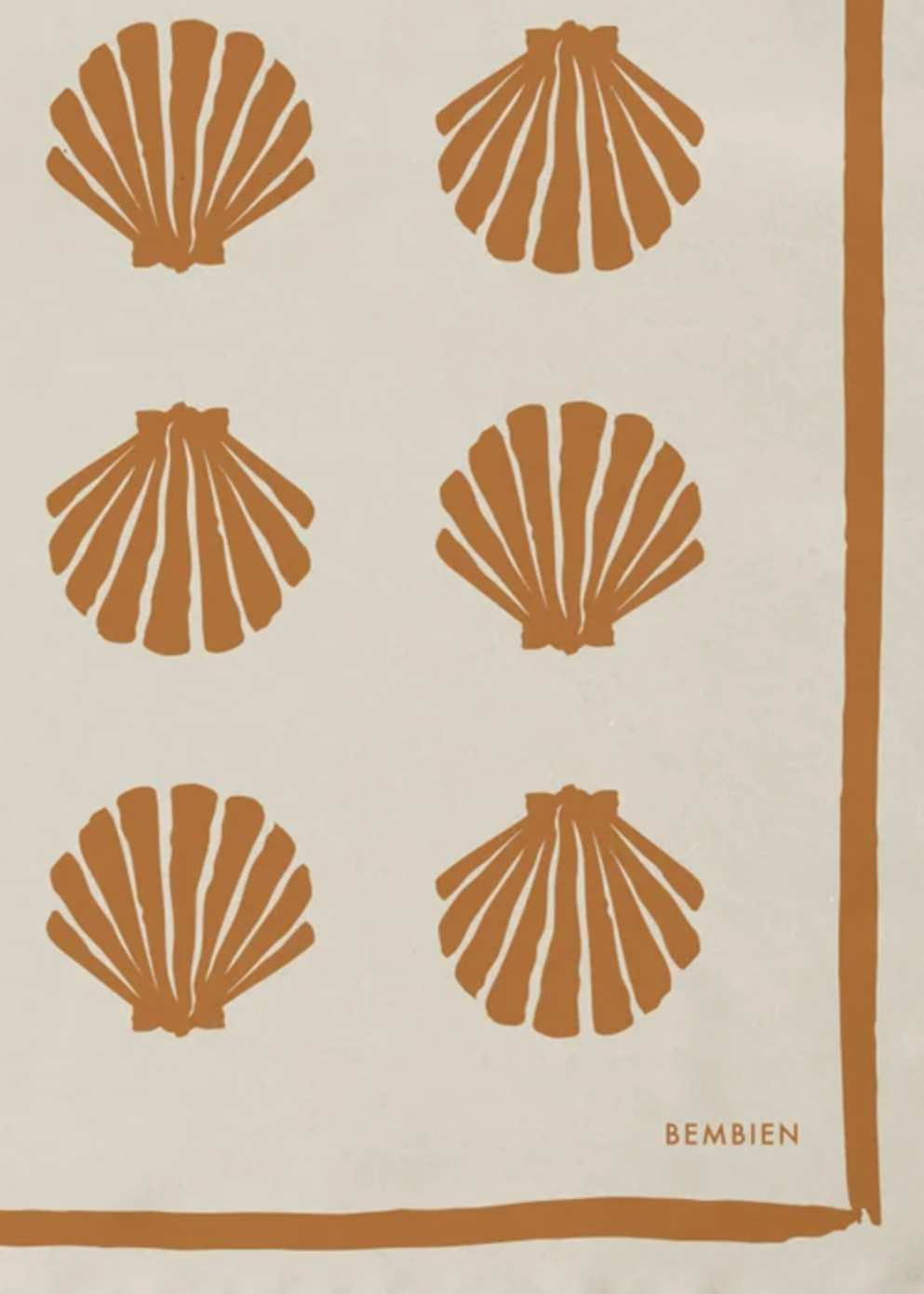 bembien Marea Scarf in Marigold silk