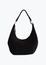 bembien womens Maja Bag in Black Suede