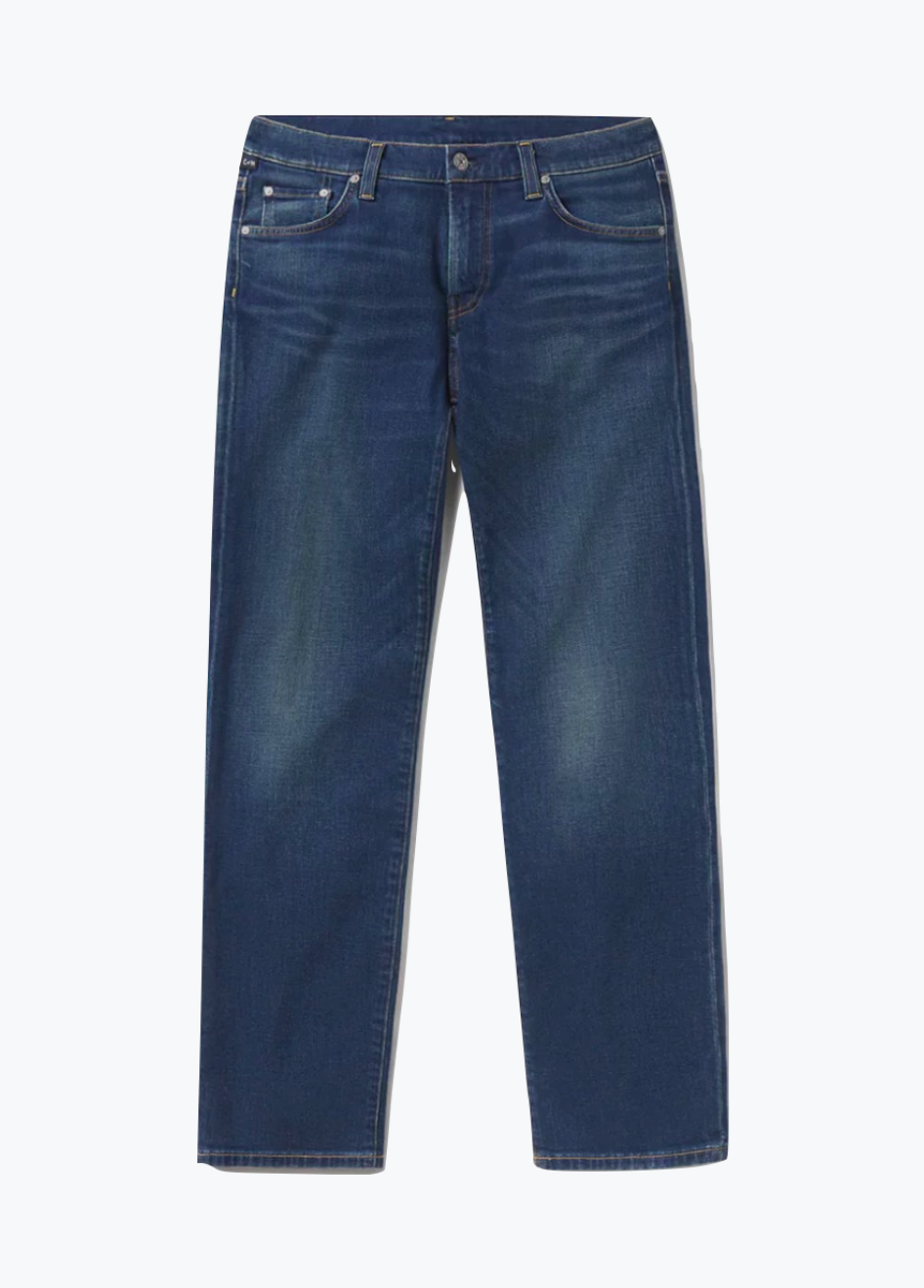 citizens of humanity mens Elijah Straight Cashmere Denim in Condor