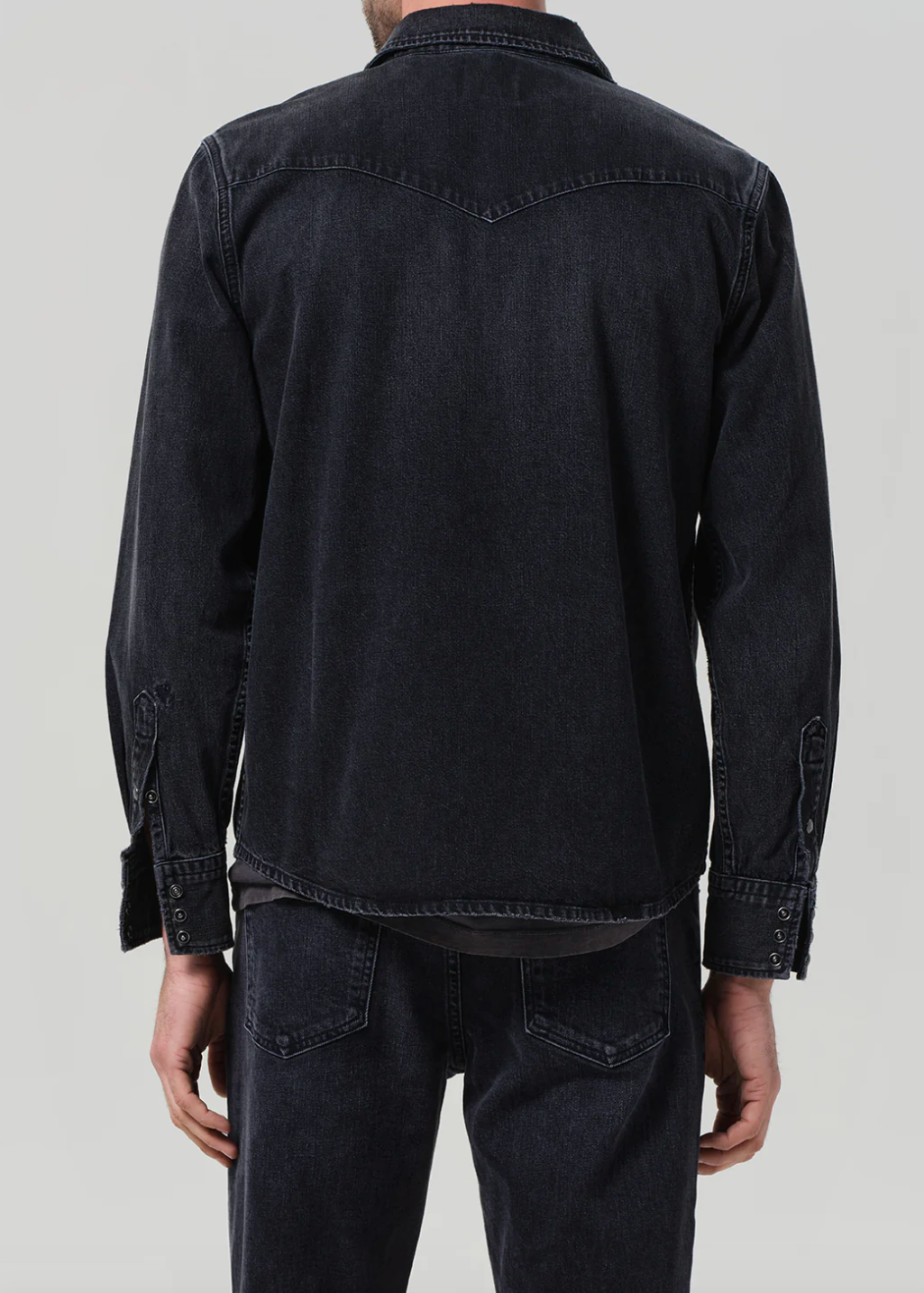 Western Shirt In Vintage Black