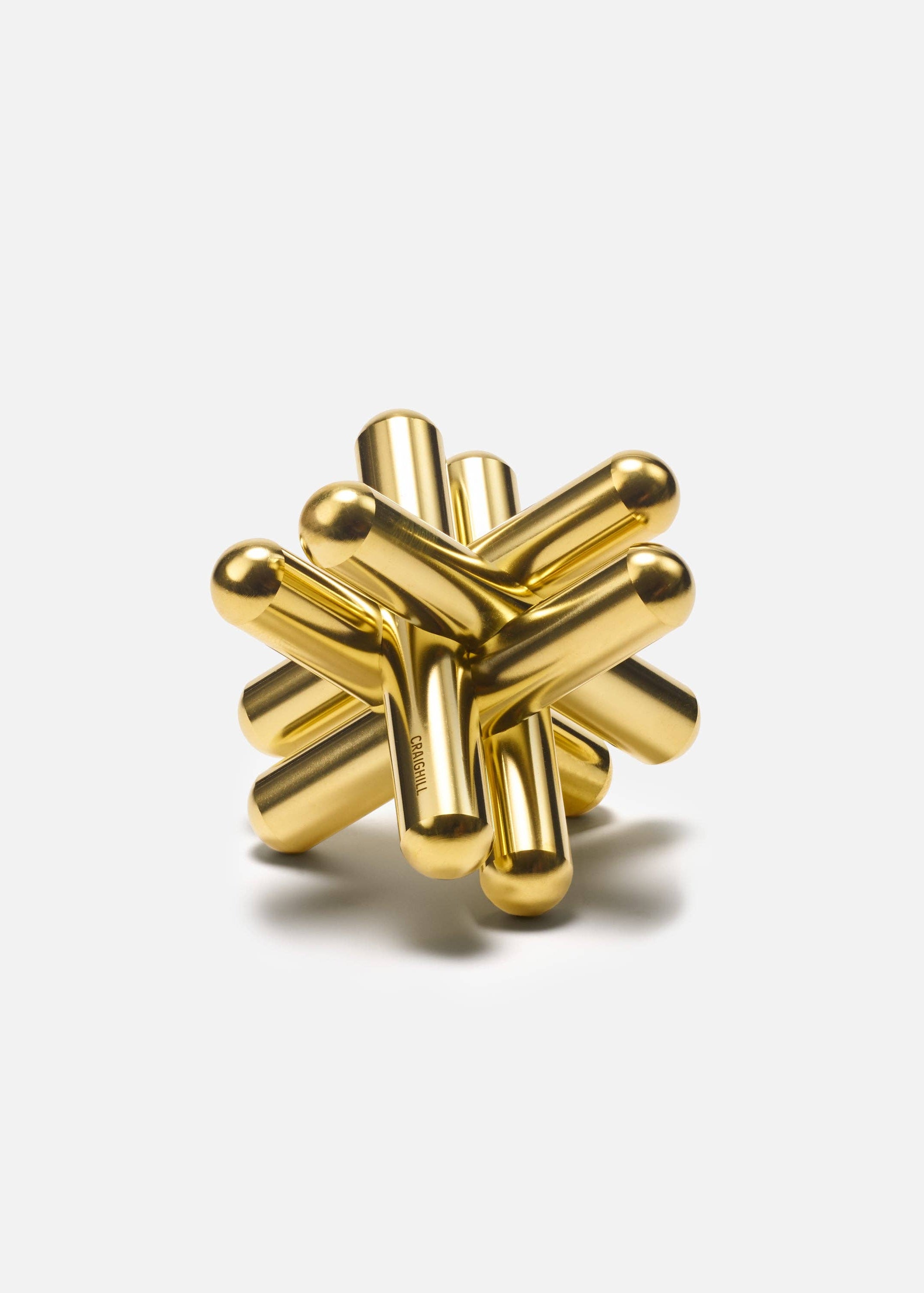 craighill luxury Jack Puzzle - Brass