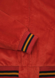 dehen 1920 mens 60's Cut Team Jacket in Rust Corduroy