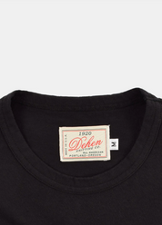 dehen 1920 mens cotton Heavy Duty Tee in Black