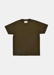 dehen 1920 mens cotton Heavy Duty Tee in Loden