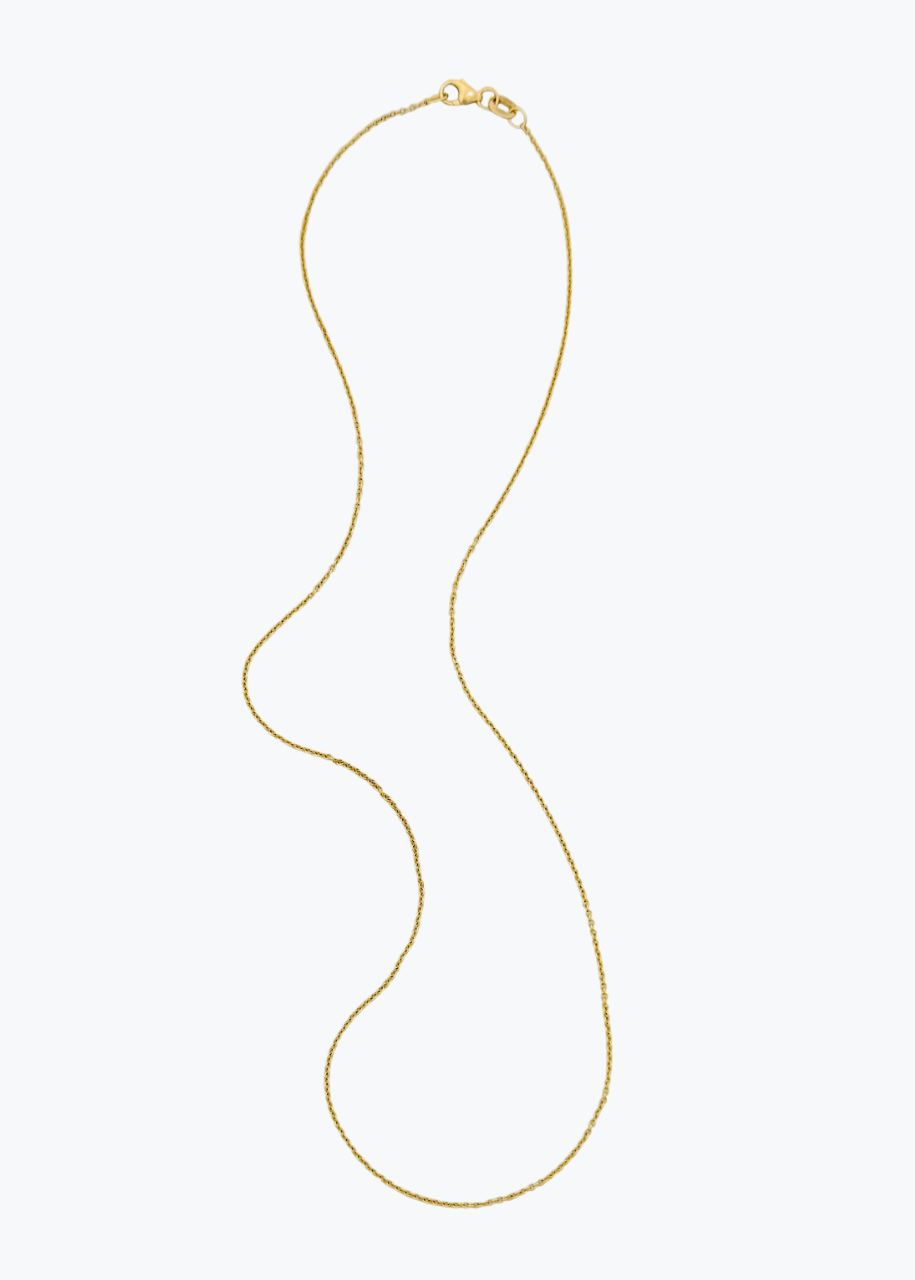 dunton ellerkamp fine jewelry 18k yellow gold Cable Chain Necklace