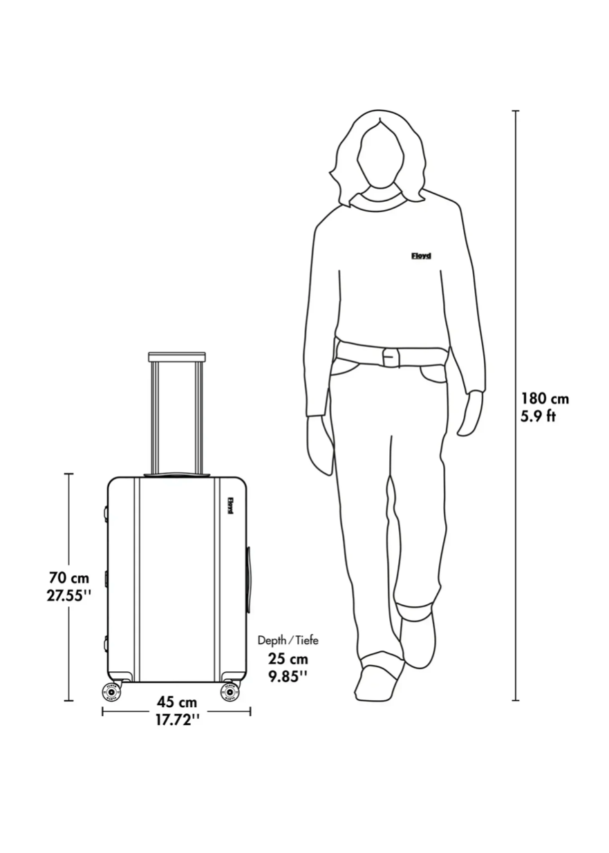 floyd Check-In Luggage dimensions