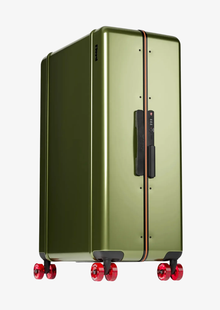 floyd Trunk Luggage in Vegas Green