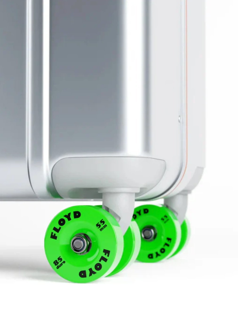 floyd luggage Wheel Set in Laser Green