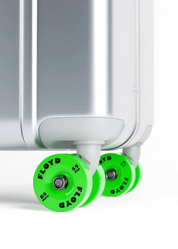 floyd luggage Wheel Set in Laser Green