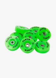 floyd luggage Wheel Set in Laser Green