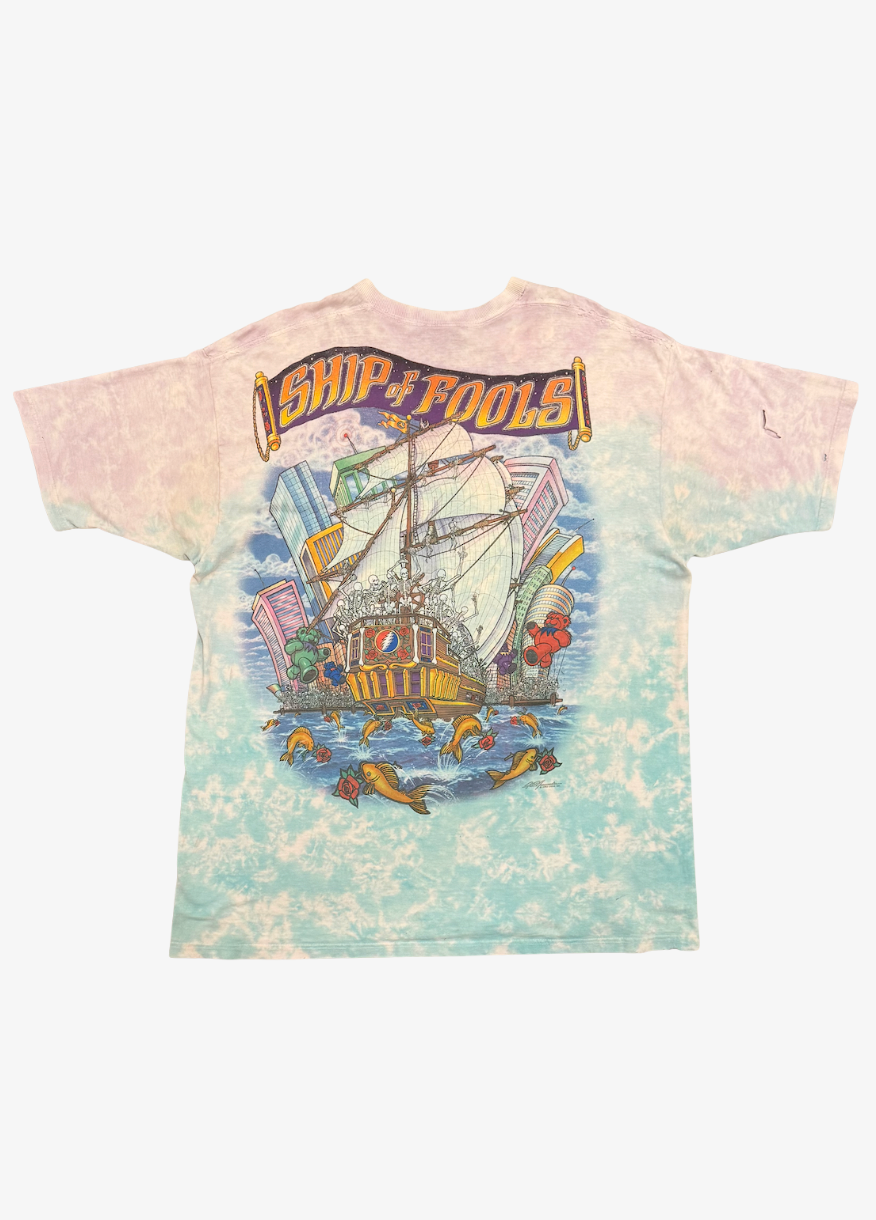 freds vintage Vintage Grateful Dead Ship of Fools Tee