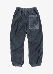 freecity  Matte/Satin Loose Drawcord Biggy Pant in Volcano blue