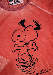 freecity clothing unisex Basicgoodness Schulz Supervintage Yumm Raglan burnpowder orange red