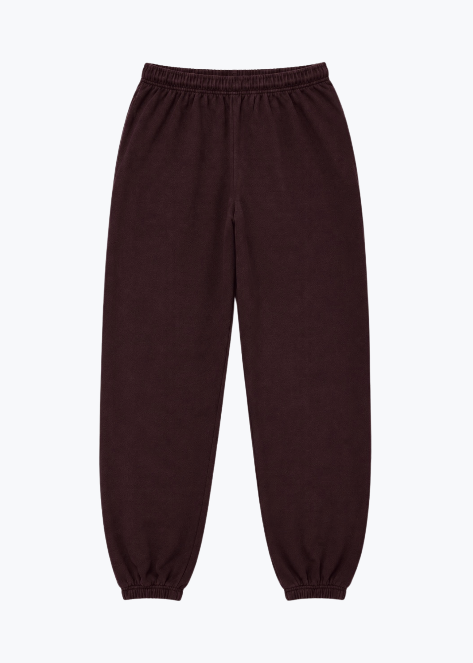 freecity unisex Basic Goodness Light Terry Fluff OG Sweatpant in Chocolate Rabbit