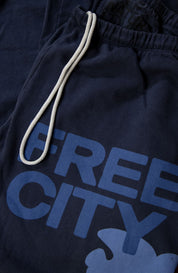 freecity unisex Flow Sweatpant in Moonshrooms Blue