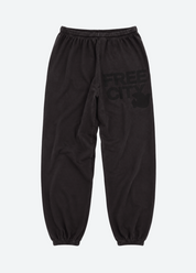 freecity unisex Flow Sweatpant in Volcano gray black