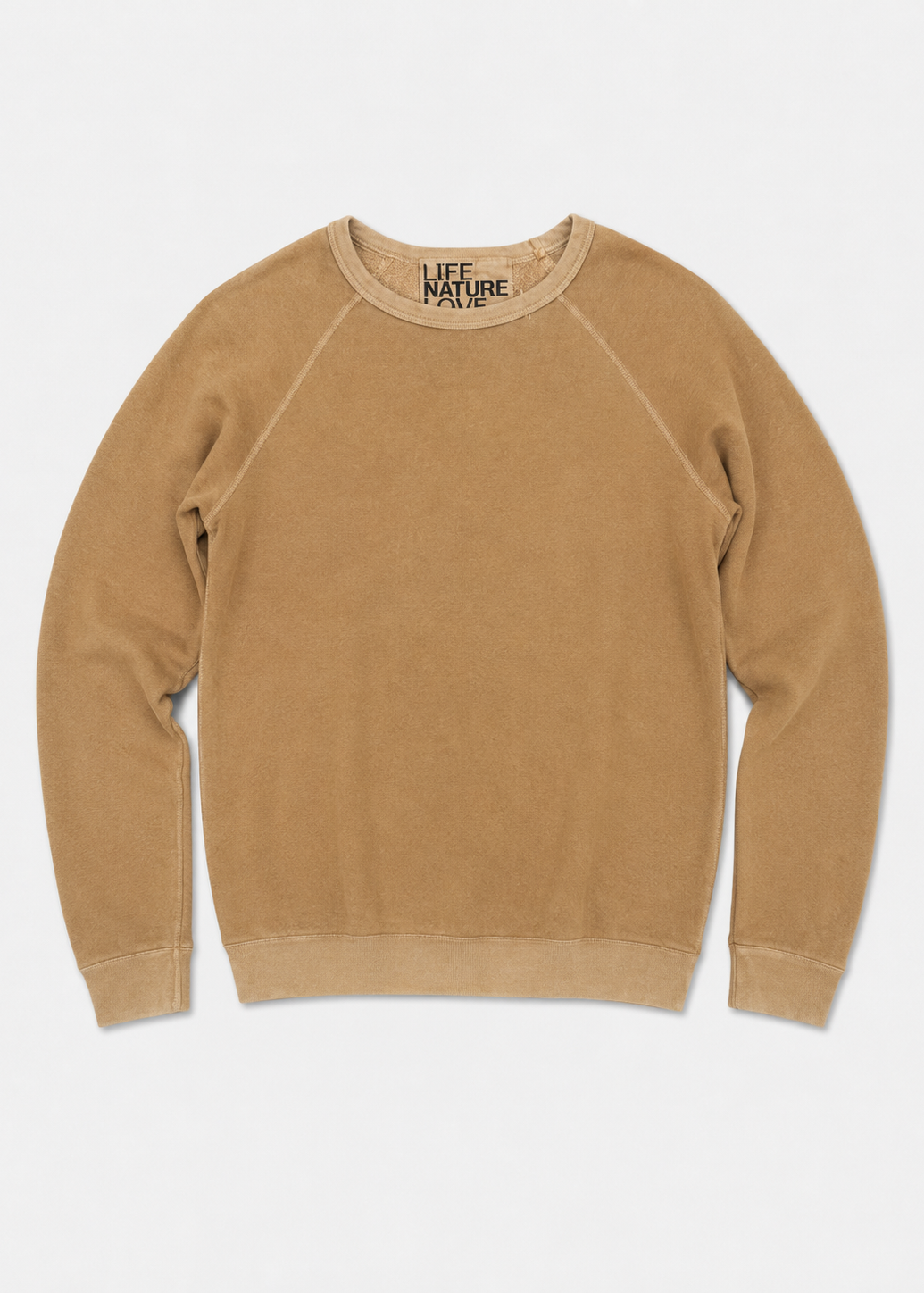 freecity unisex Lucky Rabbits Sweatshirt in Bronzer tan