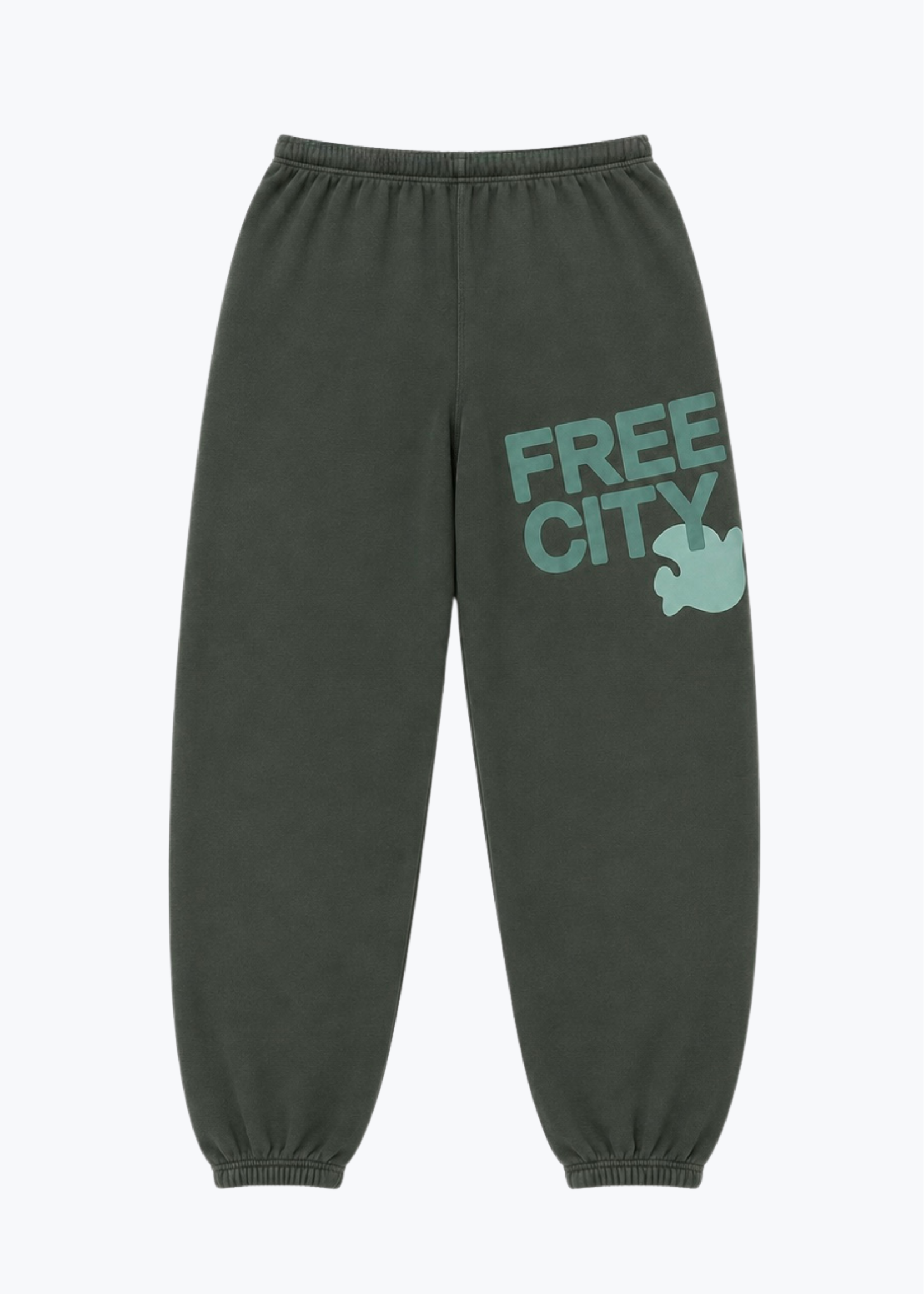 freecity unisex Superfluff Lux OG Sweatpants in Treeshroom