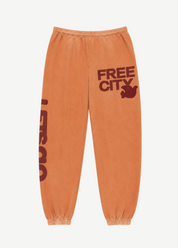 freecity unisex Supervintage OG Let's Go Sweatpant in Canyon Powder
