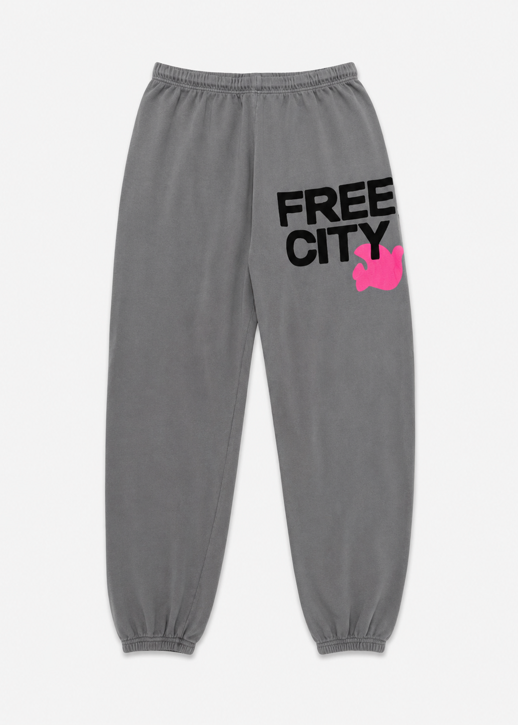 freecity unsiex Flow Sweatpant in Grey Art