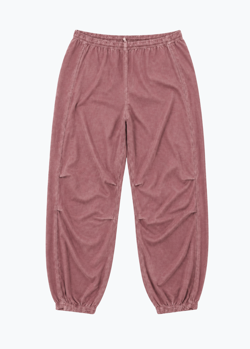 freecity womens Matte Satin Drawcord Biggy Pants in Blush Powder pink rose
