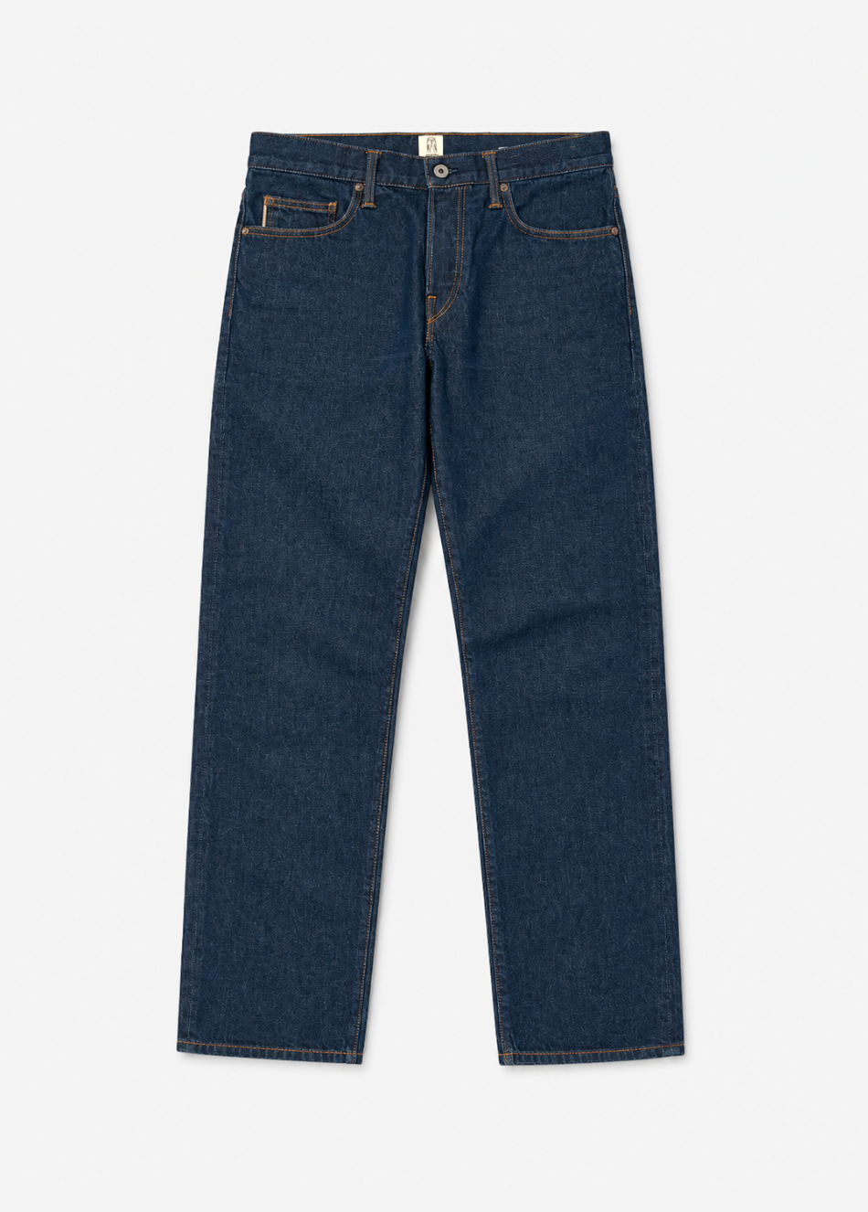 hiroshi kato mens The Barrel Straight Brian 12.5oz Raw Selvedge Denim Jeans