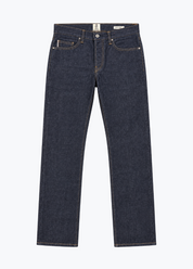 hiroshi kato mens The Hammer Straight 14.5oz Teacore Raw Selvedge Jeans