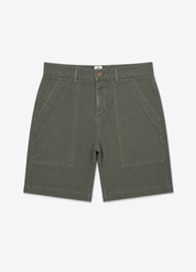 hiroshi kato mens The Scout 8" Denit® Fatigue Shorts in Moss