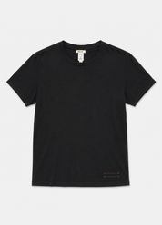 hiroshi kato mens The Stamp Double Knit Tee in Black