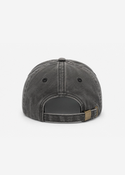 hollywood forever records Midnight Rider baseball Hat cap faded black grey