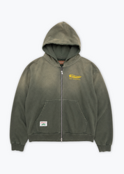 hollywood forever records mens Timing Zip-Up Hoodie