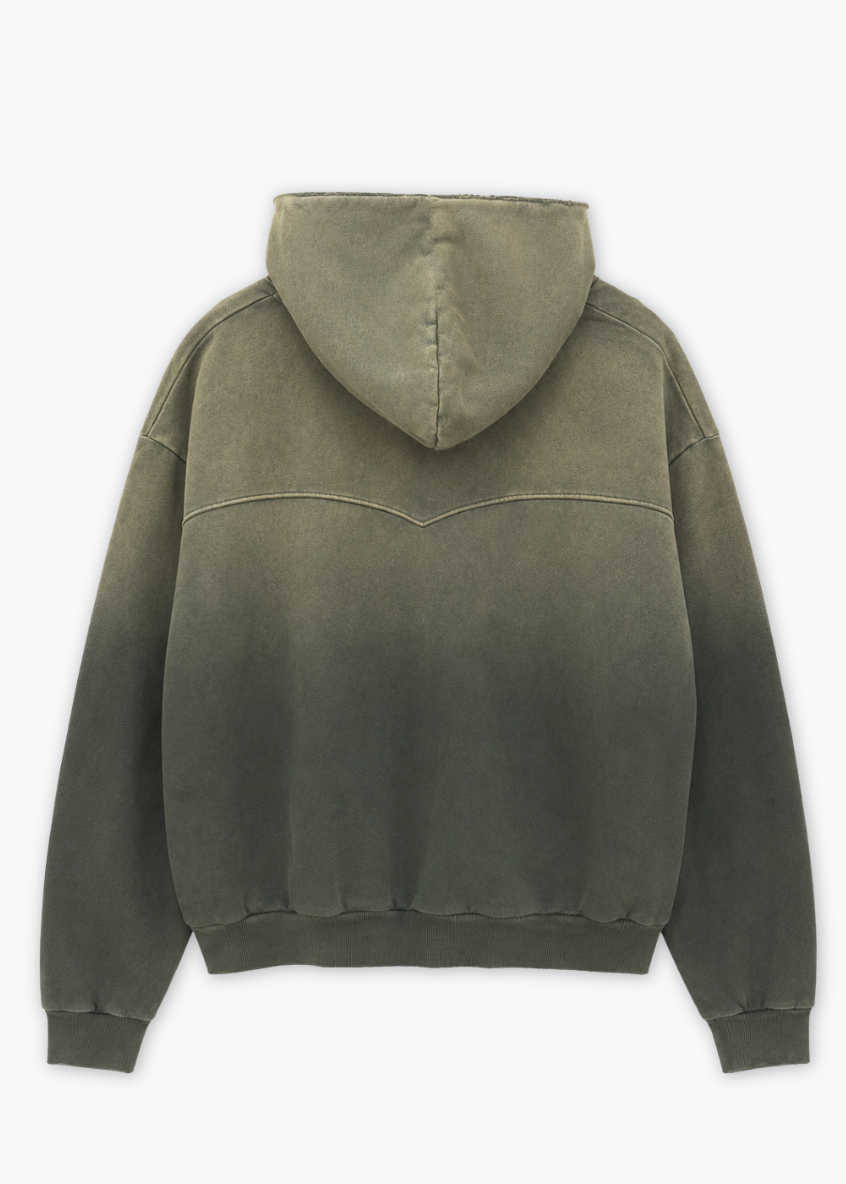 hollywood forever records mens Timing Zip-Up Hoodie