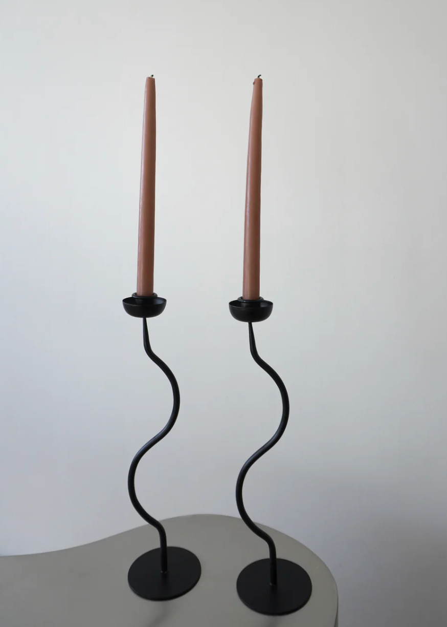 huegah home Izia Candlestick Holder (Set of 2)
