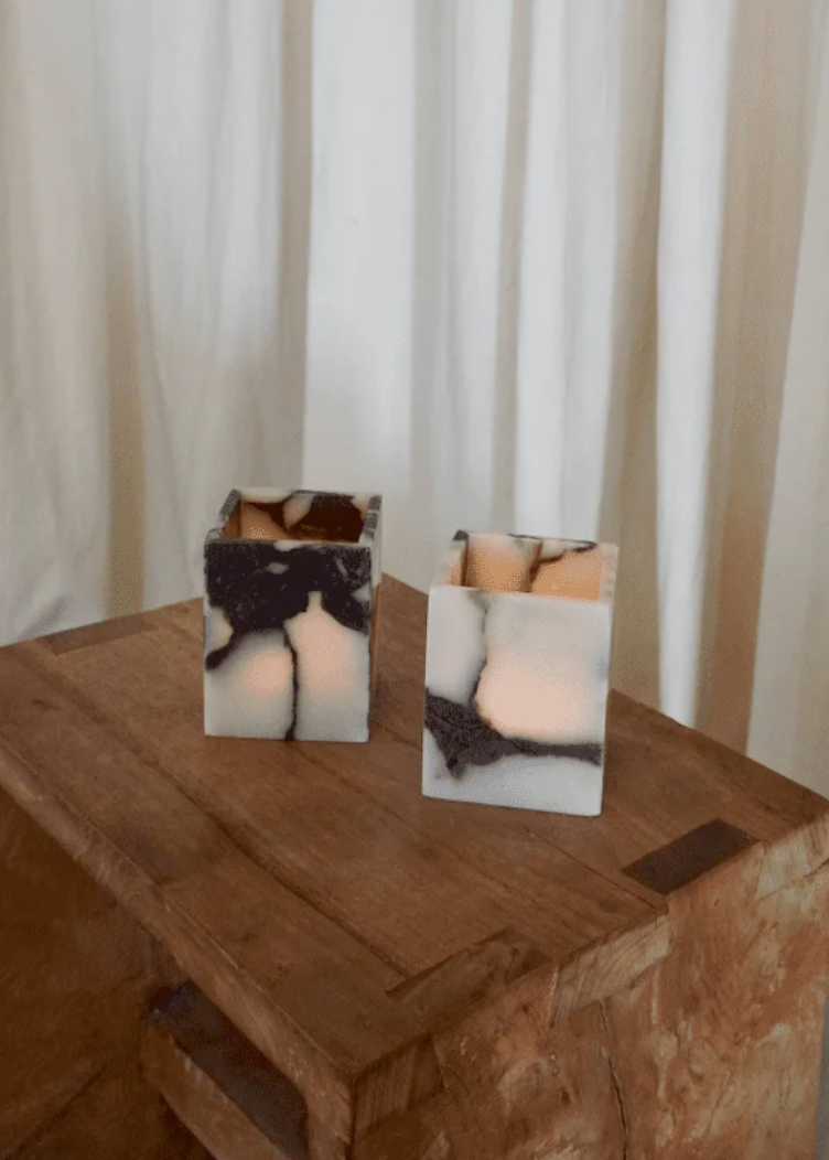 huegah home Tera Candle Holder & Jar