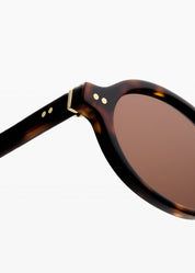 jimmy fairly paris sunglasses The Elvie in Dark Tortoise