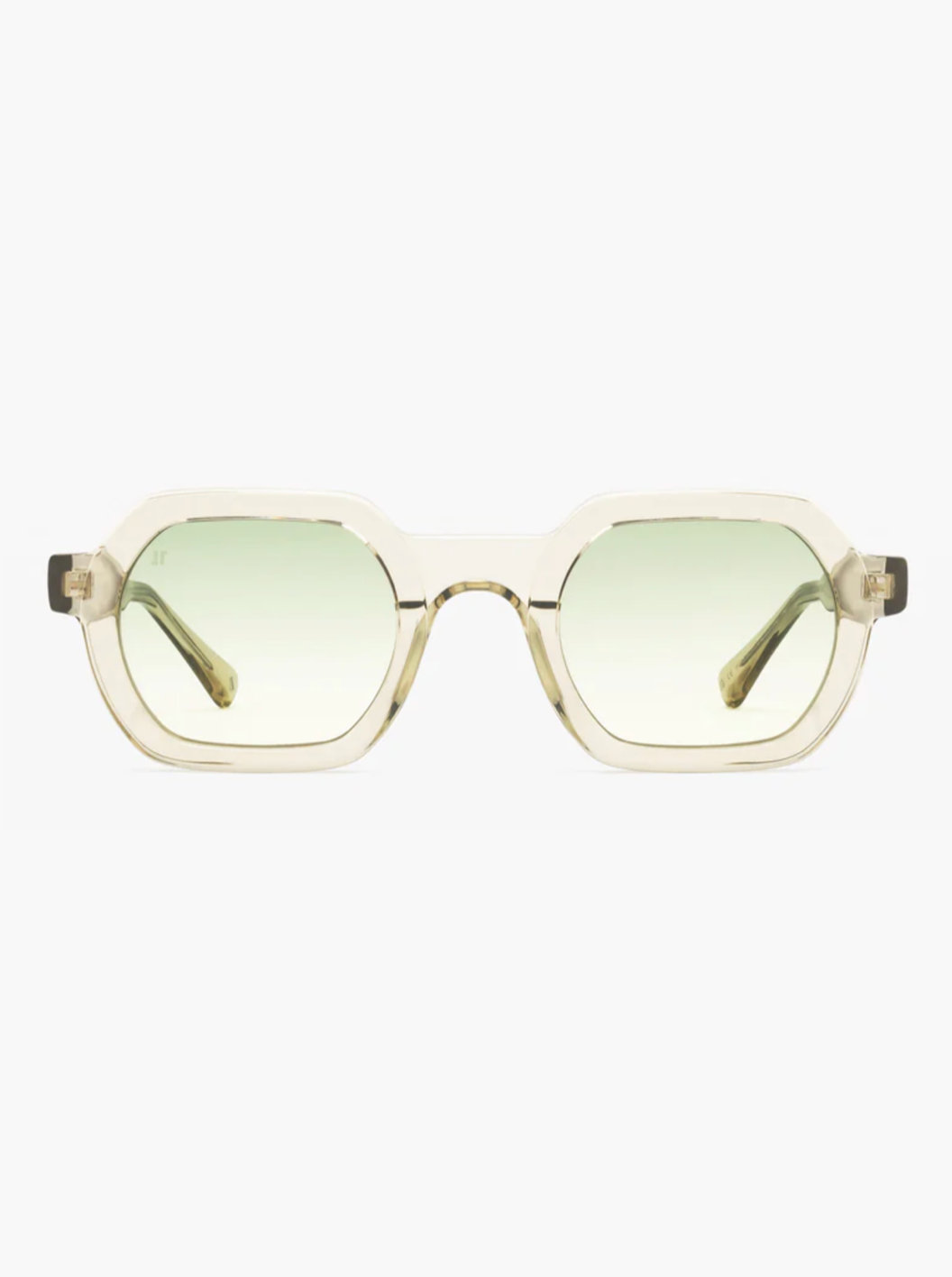 jimmy fairly paris unisex sunglasses The Darren in Yellow transparent