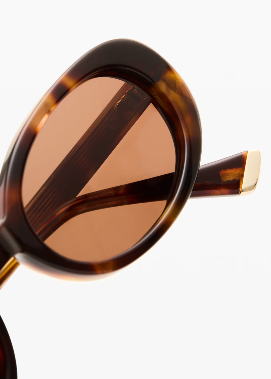 jimmy fairly paris unisex sunglasses The Janna in Dark Tortoise