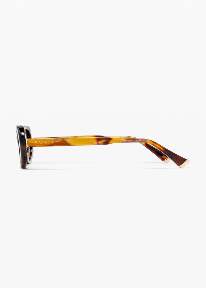 jimmy fairly paris unisex sunglasses The Janna in Dark Tortoise
