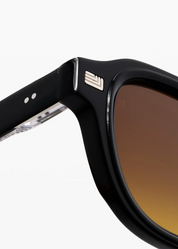 jimmy fairly paris unisex sunglasses The Napoli in Black gradient lenses