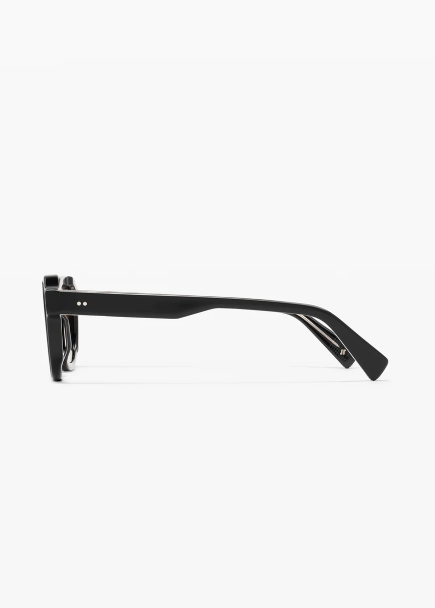 jimmy fairly paris unisex sunglasses The Napoli in Black gradient lenses