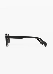 jimmy fairly paris unisex sunglasses The Napoli in Black gradient lenses