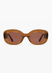jimmy fairly womens sunlasses The Cinnamon in Caramel Crystal